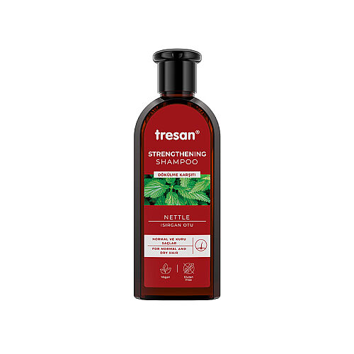 Tresan Normal ve Kuru Saçlar İçin Isırgan Otu Güçlendirici Bakım Şampuanı 300 ml