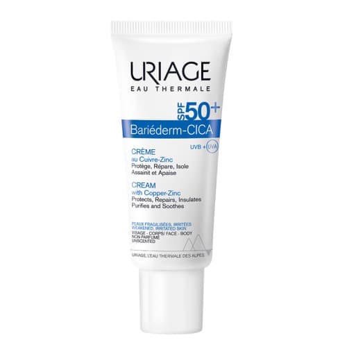 Uriage Bariederm SPF50+ Güneş Korumalı Cica Krem 40 ml