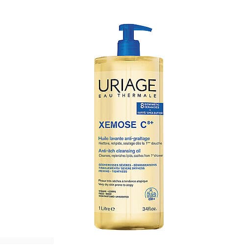 Uriage Xemose C8+ Çok Kuru Ciltler İçin Temizleme Yağı 1L