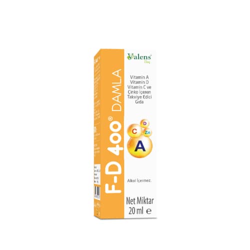 Valens F-D 400 DAMLA Vitamin ve Minera 20 ml