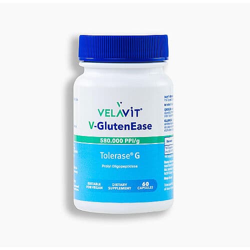 Velavit V-GlutenEase Takviye Edici Gıda 60 Kapsül