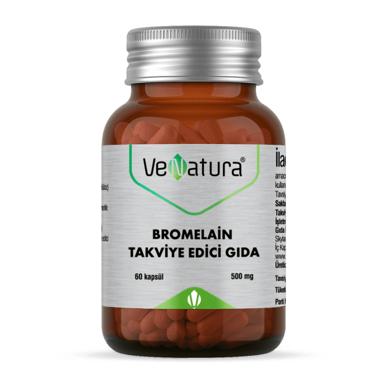Venatura Bromelain 60 Kapsül