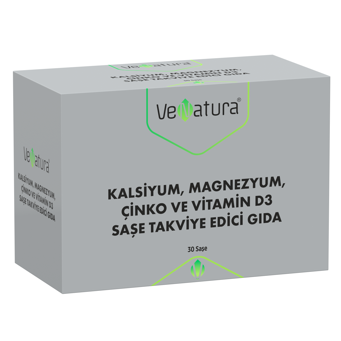 Venatura Kalsiyum, Magnezyum, Çinko ve Vitamin D3 30 Saşe