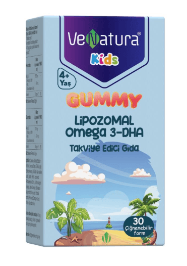 Venatura Kids Gummy Lipozomal Omega 3 -- 30 Çiğnenebilir Form