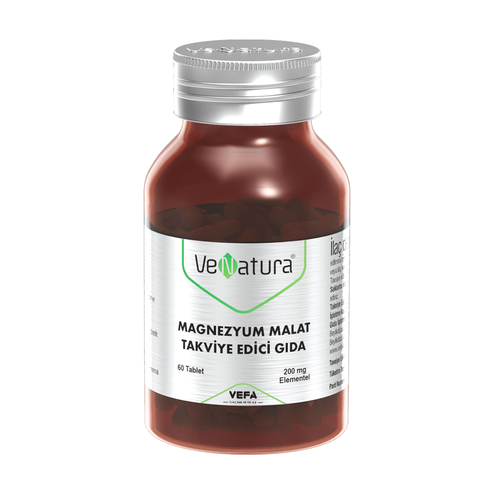 Venatura Magnezyum Malat 60 Tablet