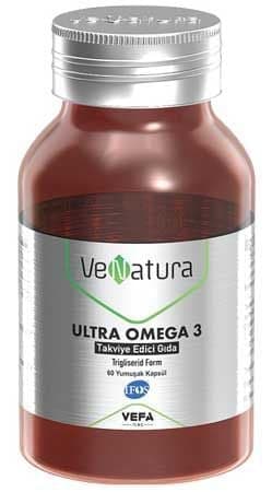 Venatura Ultra Omega-3 60 Yumuşak Kapsül
