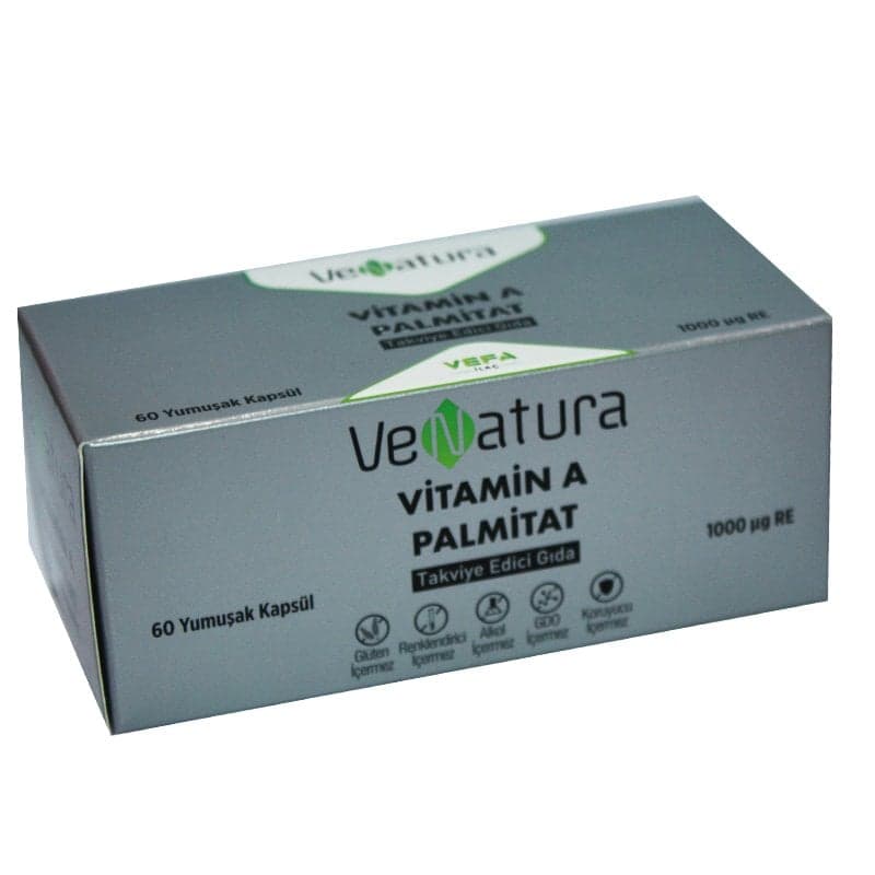 Venatura Vitamin A Palmitat 60 Yumuşak Kapsül