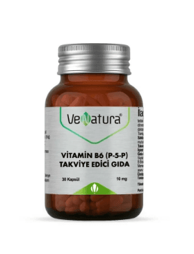 Venatura Vitamin B6 (P-5-P) 30 Kapsül