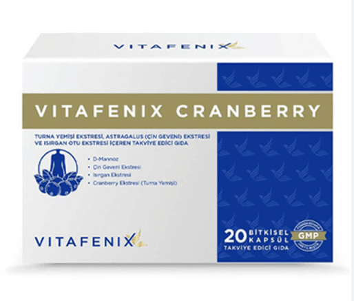 Vitafenix Cranberry 20 Kapsül