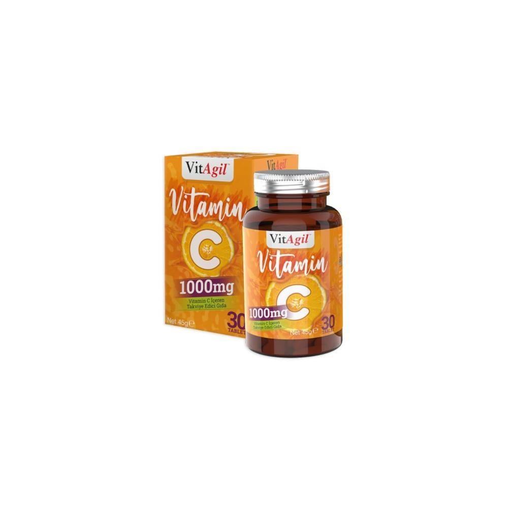 VitAgil Vitamin C 1000 Mg 30 Tablet