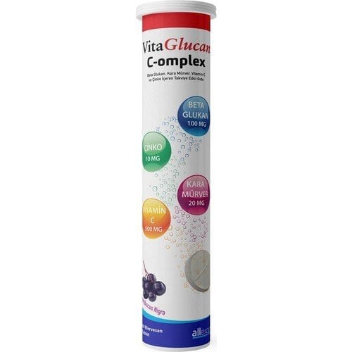 Vitaglucan C-Omplex Sambucus Nigra 20 Efervesan Tablet