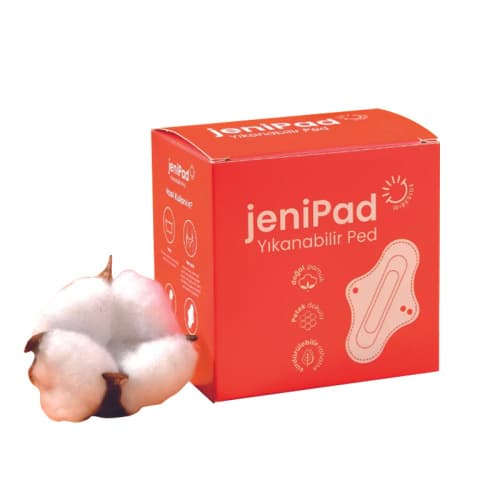 W Beside Jenipad %100 Pamuklu Yıkanabilir Günlük Ped  