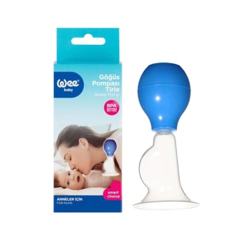 Wee Baby Göğüs Pompası Tirle -  Mavi