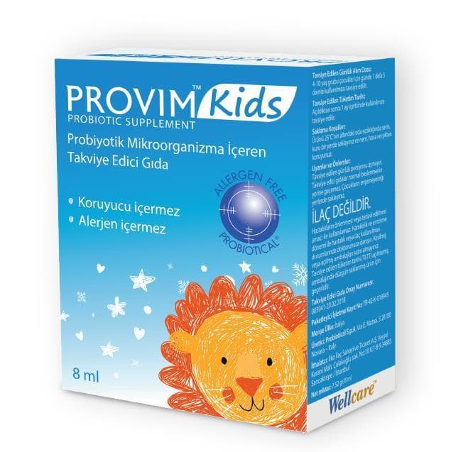 Wellcare Provim Kids Probiyotik Damla 8ml