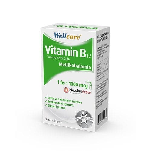Wellcare Vitamin B12 1000mcg 5ml