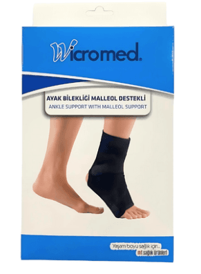 Wicromed Ayak Bilekliği Çapraz Bantlı Malleol Destekli M2 Standart