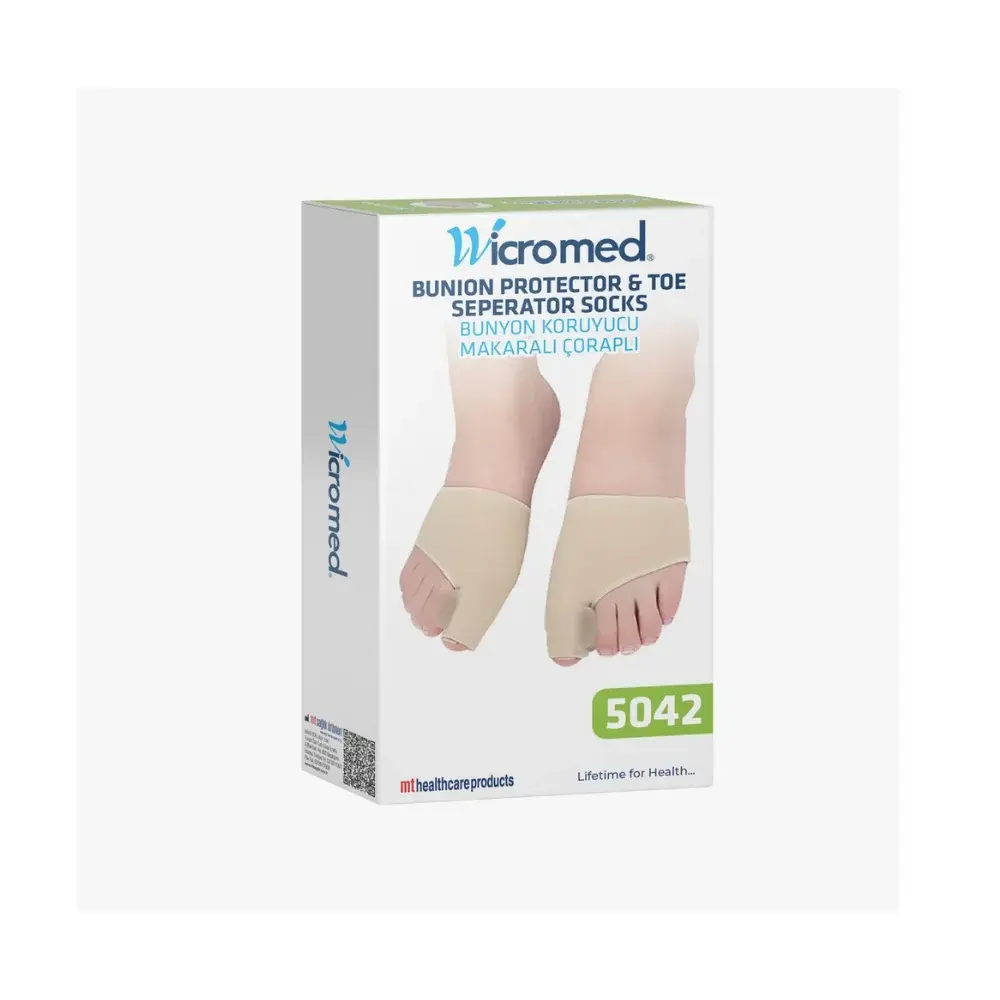 Wicromed Bunyon Koruyucu Çoraplı -S-
