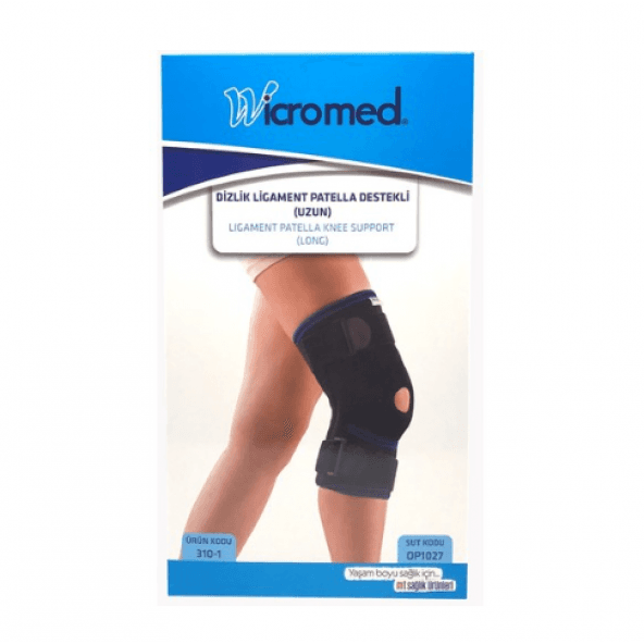 Wicromed Dizlik Ligament Patella Destekli Standart Uzun