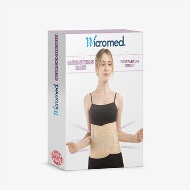 Wicromed Doğum Sonrası Korsesi Bej Standart 2 ( M-L)