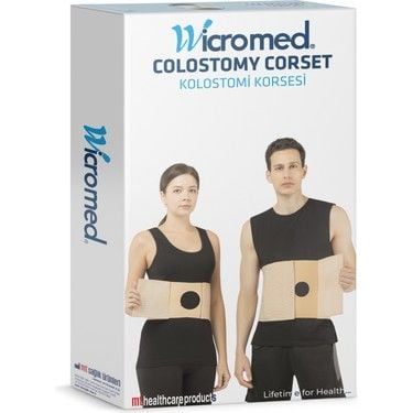 Wicromed Kolostomi Korse 26 cm Bej Standart 2