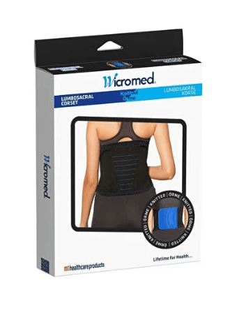 Wicromed Örgü Lumbosakral Korse 32 cm Kemerli Standart 1