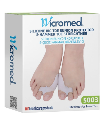 Wicromed Silikon Bünyon Koruyucu & Çekiç Parmak Düzeltici 5003