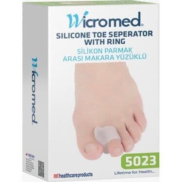 Wicromed Silikon Parmak Arası Makara Yüzüklü -L-