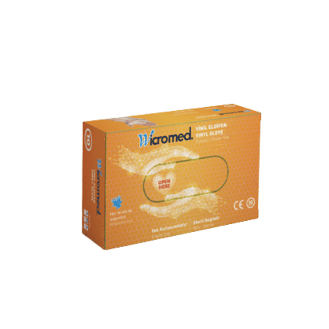 Wicromed Vinil Eldiven 10'lu -S-