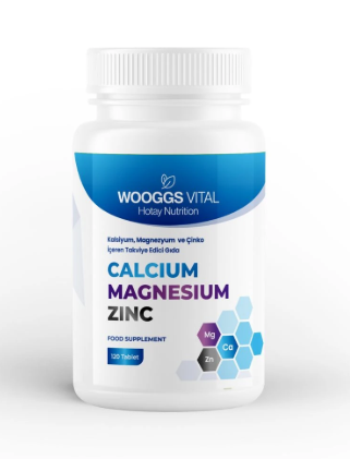 Wooggs Vital Calcium Magnesium Zinc 120 Tablet