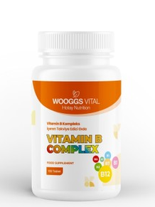 Wooggs Vital Vitamin B Complex 120 Tablet