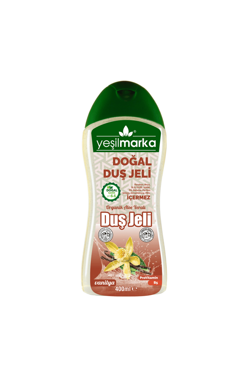 Yeşilmarka Doğal Duş Jeli 400ml Vanilya