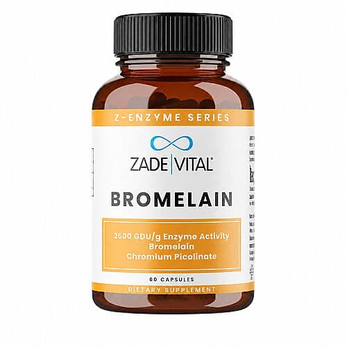 Zade Vital Bromelain Takviye Edici Gıda 60 Kapsül