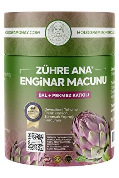 Zühre Ana Enginar Macunu Bal+Pekmez Katkılı 240 gr