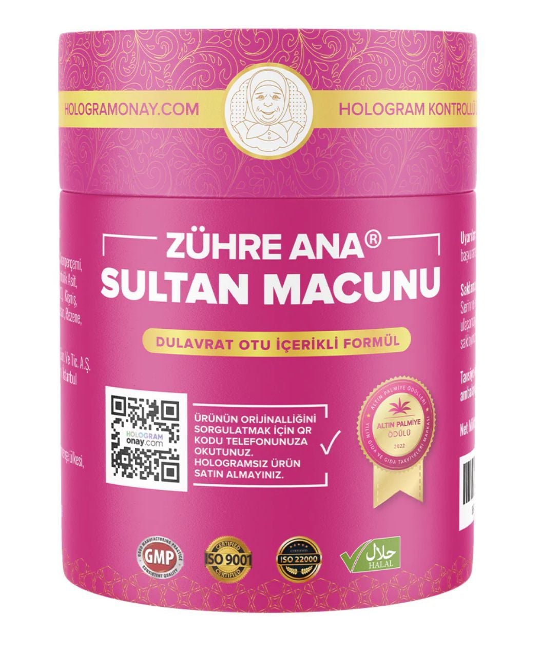 SKT:02/2027 Zühre Ana Sultan Macunu 240 gr