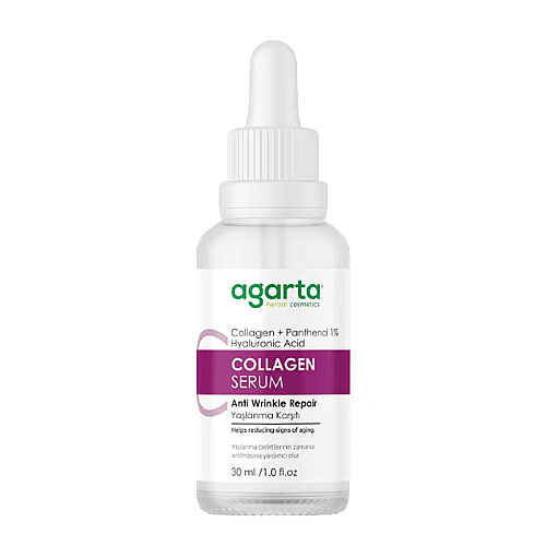 Agarta Collagen Yaşlanma Karşıtı Cilt Bakım Serumu 30 ml