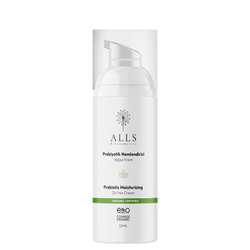 Alls Biocosmetics Organik Yağsız Prebiyotik Nemlendirici 50 ml