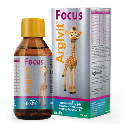 Hekim İlaç Argivit Focus Takviye Edici Gıda 150 ml - Görsel 2