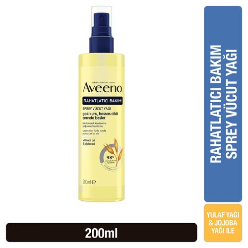 Aveeno Sprey Vücut Yağı 200 ml - Görsel 2