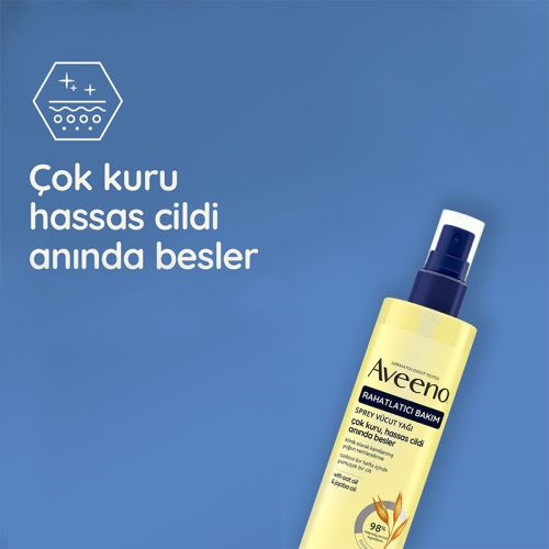 Aveeno Sprey Vücut Yağı 200 ml - Görsel 3