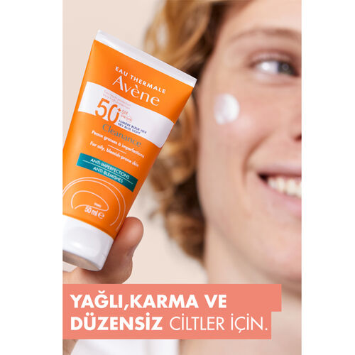 Avene Cleanance SPF 50+ Yağlı ve Akneye Eğilimli Ciltler İçin Güneş Kremi 50 ml - Görsel 5