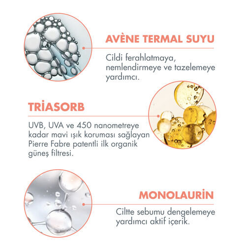 Avene Cleanance SPF 50+ Yağlı ve Akneye Eğilimli Ciltler İçin Renkli Güneş Kremi 50 ml - Görsel 4