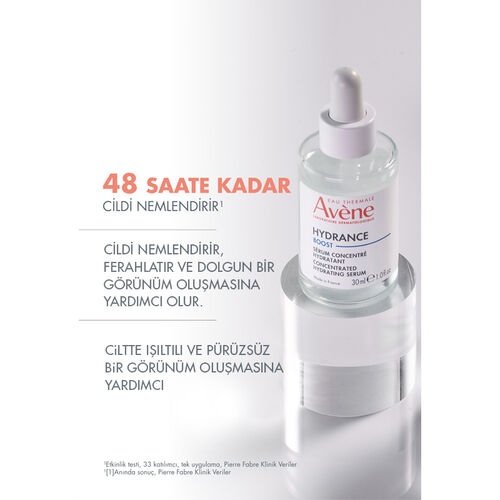 Avene Hydrance Boost Hyaluronik Asit ve Niasinamid İçeren Konsantre Nemlendirici Serum 30 ml - Görsel 3