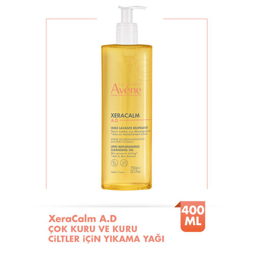 Avene XeraCalm A.D Hassas Ciltler için Yıkama Yağı 400 ml - Görsel 2