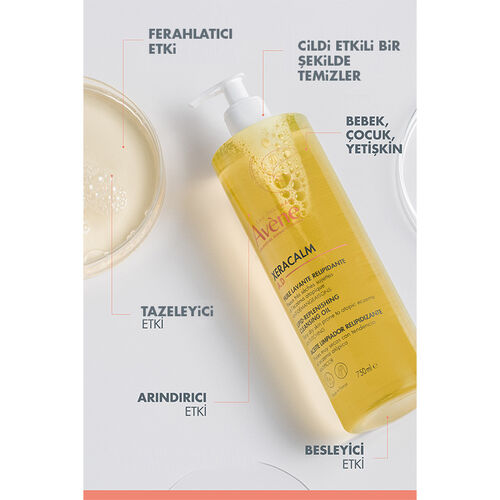 Avene XeraCalm A.D Hassas Ciltler için Yıkama Yağı 400 ml - Görsel 3