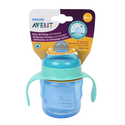 Avent Alıştırma Bardağı 6+ Ay - Mavi - Görsel 2
