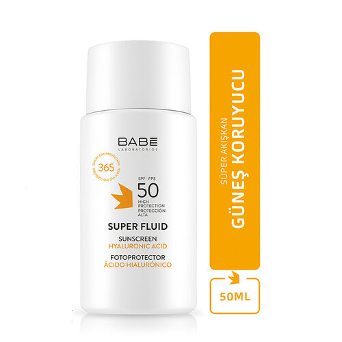 Babe Sun SPF 50 Super Fluid Güneş Koruyucu 50 ml - Görsel 2