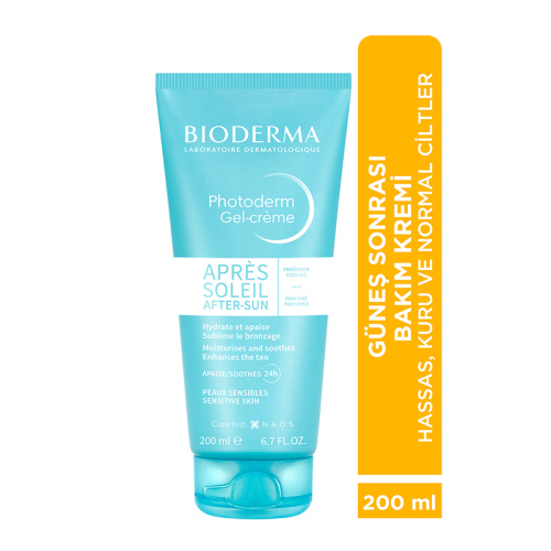 Bioderma Photoderm After Sun Jel Krem 200 ml - Görsel 2