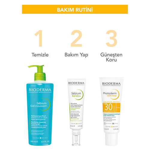 Bioderma Photoderm AKN MAT SPF 30 Güneş Koruyucu 40 ml - Görsel 5