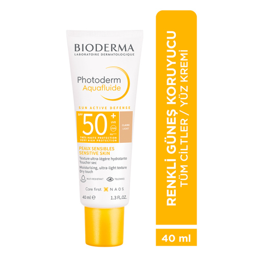 Bioderma Photoderm SPF 50+ Aquafluide Renkli Güneş Kremi 40 ml - Light - Görsel 2