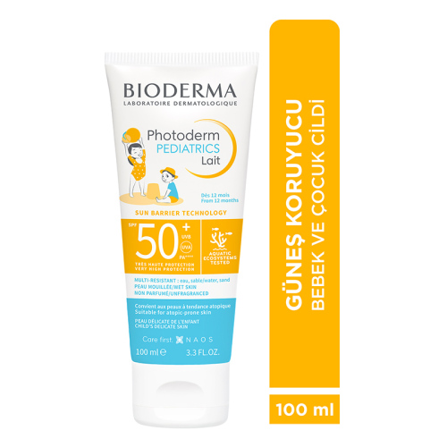 Bioderma Photoderm Pediatrics Lait SPF50+ 100 ml - Görsel 2